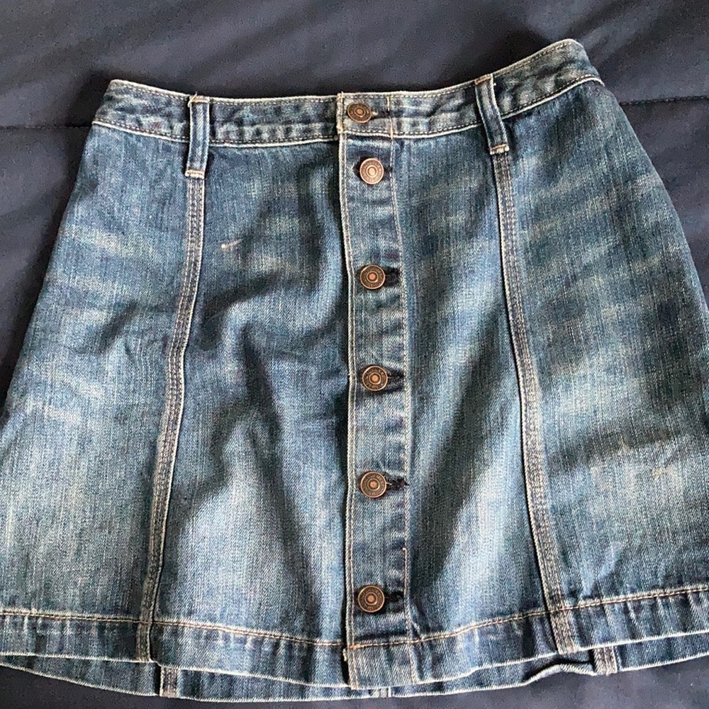 Abercrombie and Fitch denim skirt
